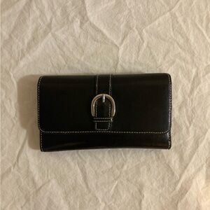 Elegant Black Leather Wallet